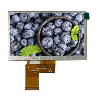 Un buon prezzo. Modulo a 5 pollici luminoso 40PIN dell'affissione a cristalli liquidi di Tft dell'esposizione 350 a 5 pollici dell'affissione a cristalli liquidi di RGB IPS Tft in linea
