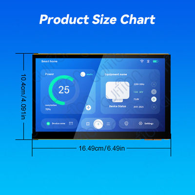 Un buon prezzo. JC1060P470C_I_W JD9165 Driver Chip and ESP32 Display System The Ultimate Display Solution for Your Business Needs industrial grade tft liquid crystal display 7 inch lcd screen in linea