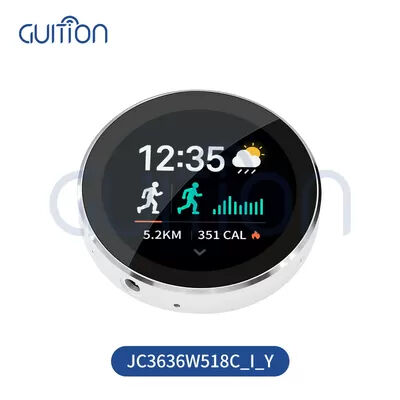 Modulo di visualizzazione HMI con luminosità di 300 Cd/m2 e tensione di funzionamento di 5 V con tocco capacitivo per pannelli di controllo incorporati