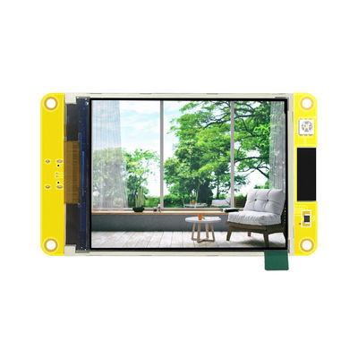 Progettazione aperta LCD del tft ESP32 dell'esposizione di potere basso del bordo giallo touchless LCD a 3,2 pollici di sviluppo