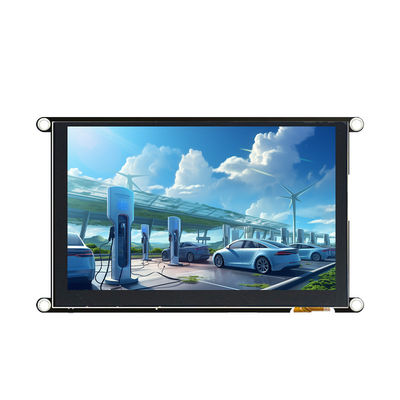 Modulo di visualizzazione HMI TFT di risoluzione 800*480 di grado industriale Consumo di energia di circa 320 mA